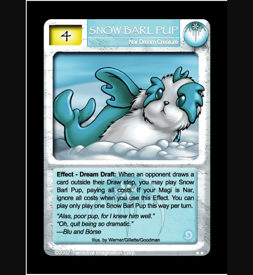 Snow Barl Pup